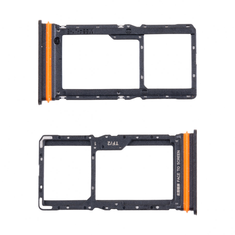 Контейнер SIM для Xiaomi Poco M7 4G/Redmi 15 4G Черный