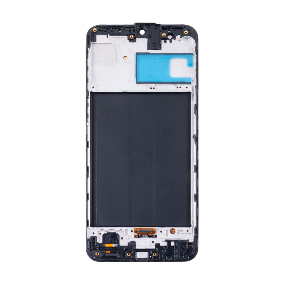 Дисплей с рамкой для Samsung M307F/M215F (M30s/M21) Черный OLED