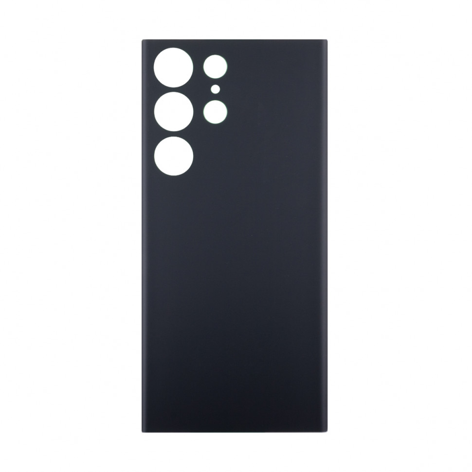 Задняя крышка для Samsung S918B (S23 Ultra) Черный - Премиум