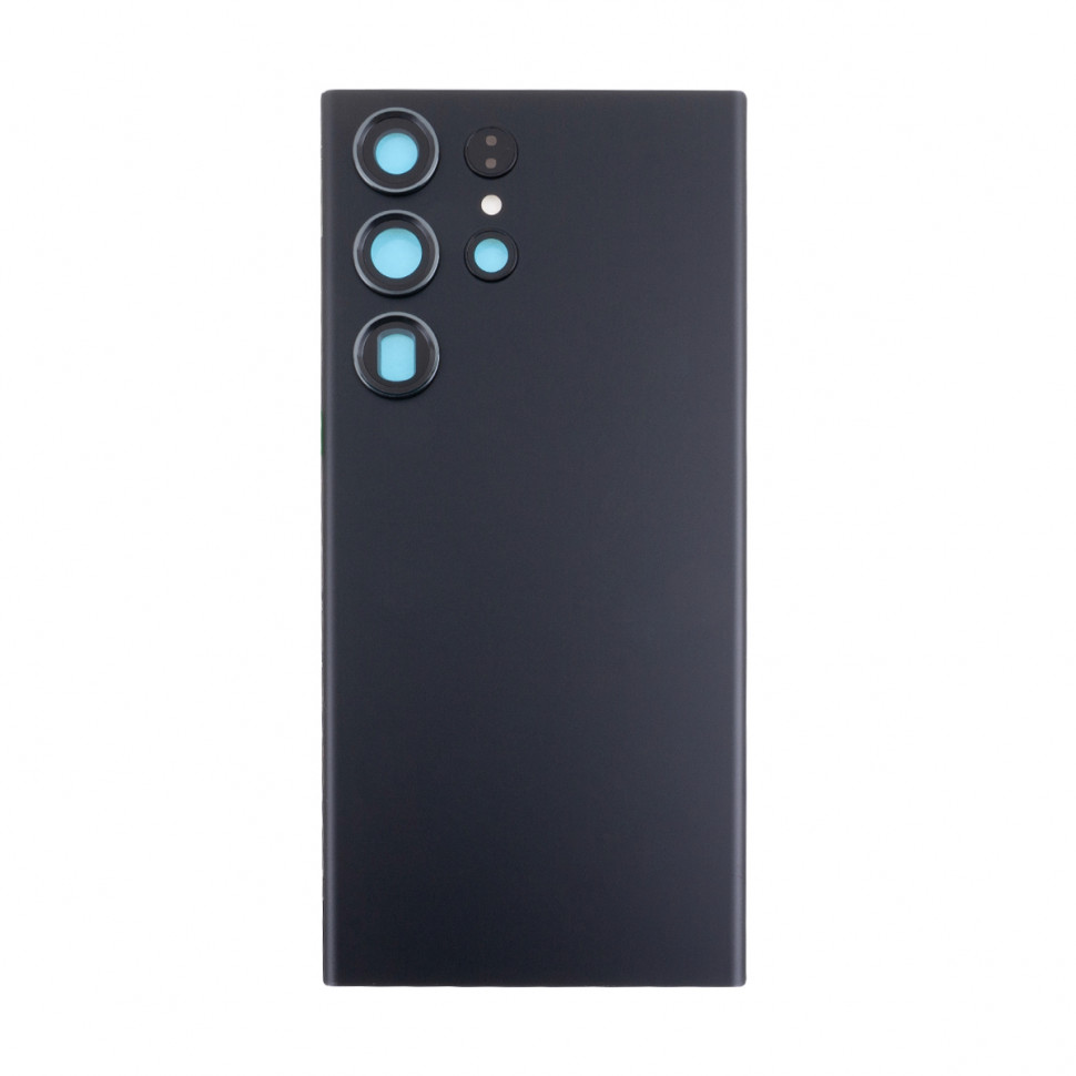 Задняя крышка для Samsung S918B (S23 Ultra) Черный Оригинал