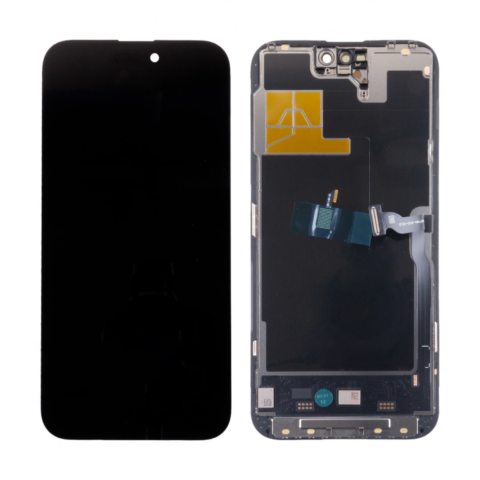Дисплей для iPhone 14 Pro Max с тачскрином Черный - DD Soft OLED, Full HD, 120 Гц (площадка под IC)
