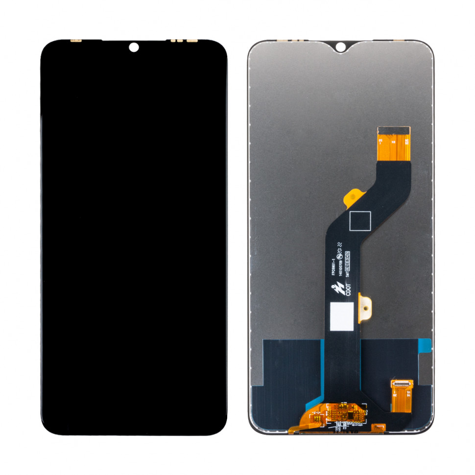 Дисплей для Tecno Spark 5 Air/Pouvoir 4 с тачскрином Черный Оригинал