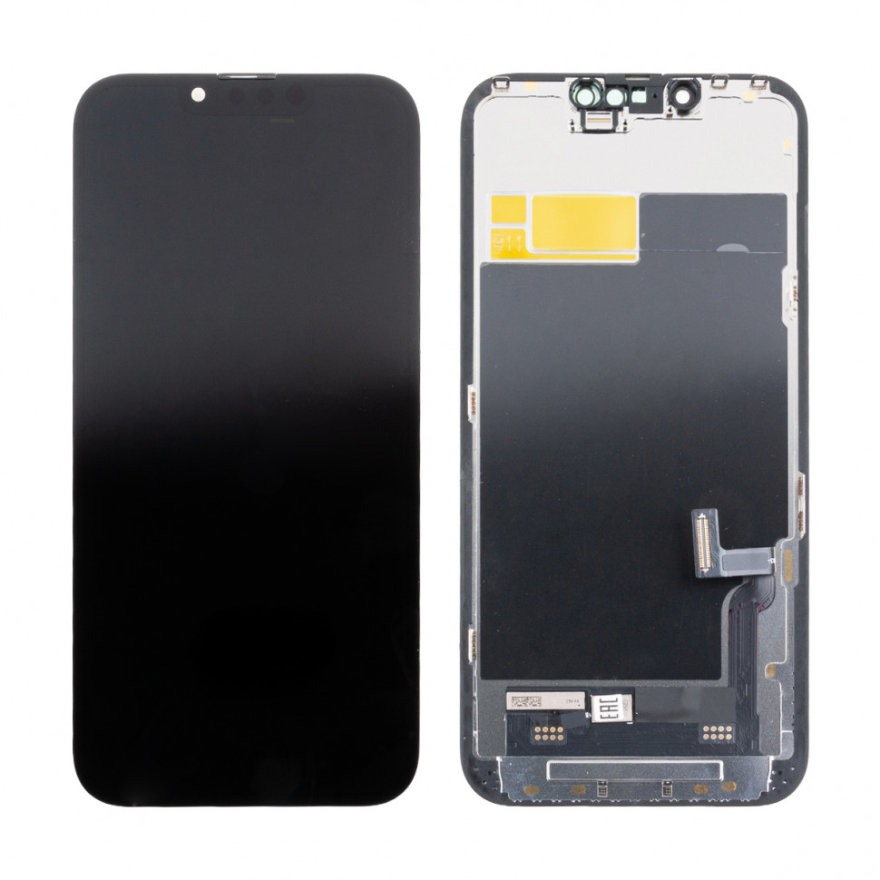Дисплей для iPhone 13 с тачскрином Черный Soft OLED, Full HD (с верификацией)