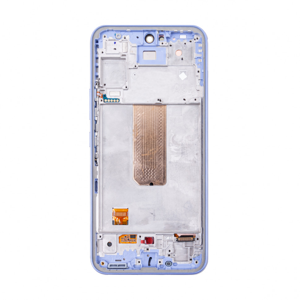 Дисплей с рамкой для Samsung A546E (A54 5G) Фиолетовый Оригинал (SP)