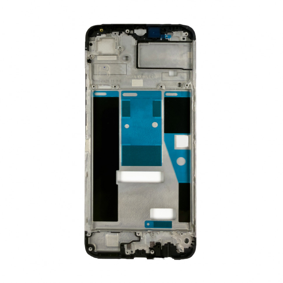 Рамка дисплея для Realme C63 4G (RMX3939) Черный (возможен дефект ЛКП)
