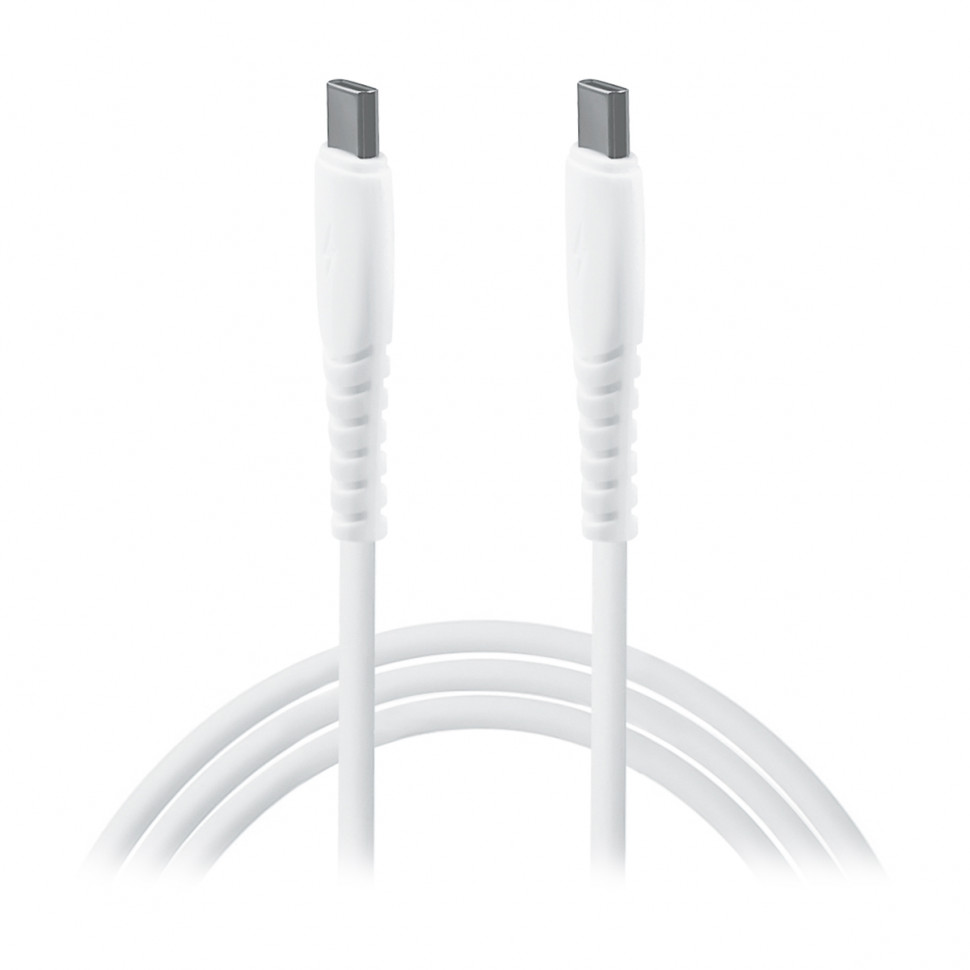 Кабель Type-C - Type-C BC (5A, PD) Белый