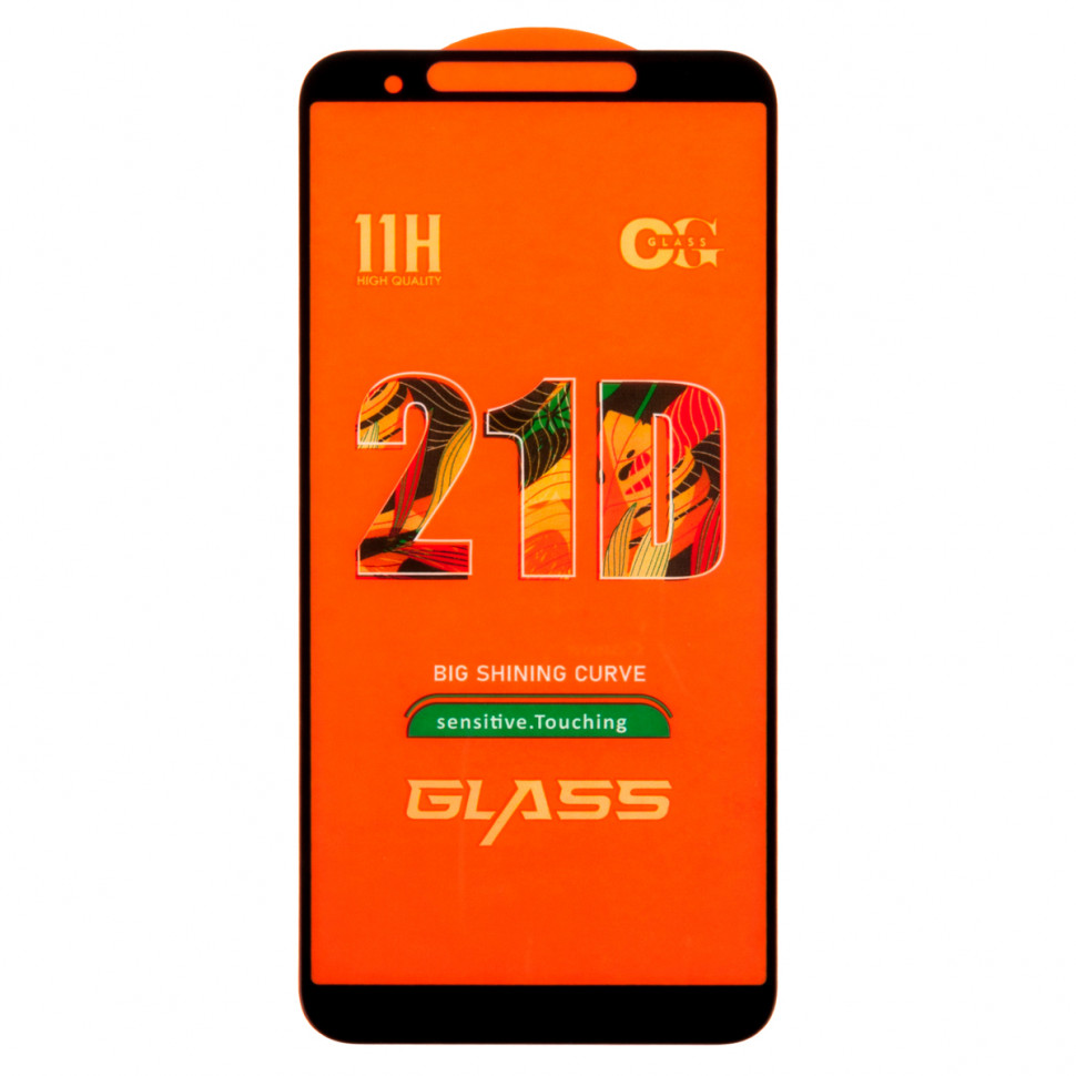 Защитное стекло "Полное покрытие" для Itel A27 Черный