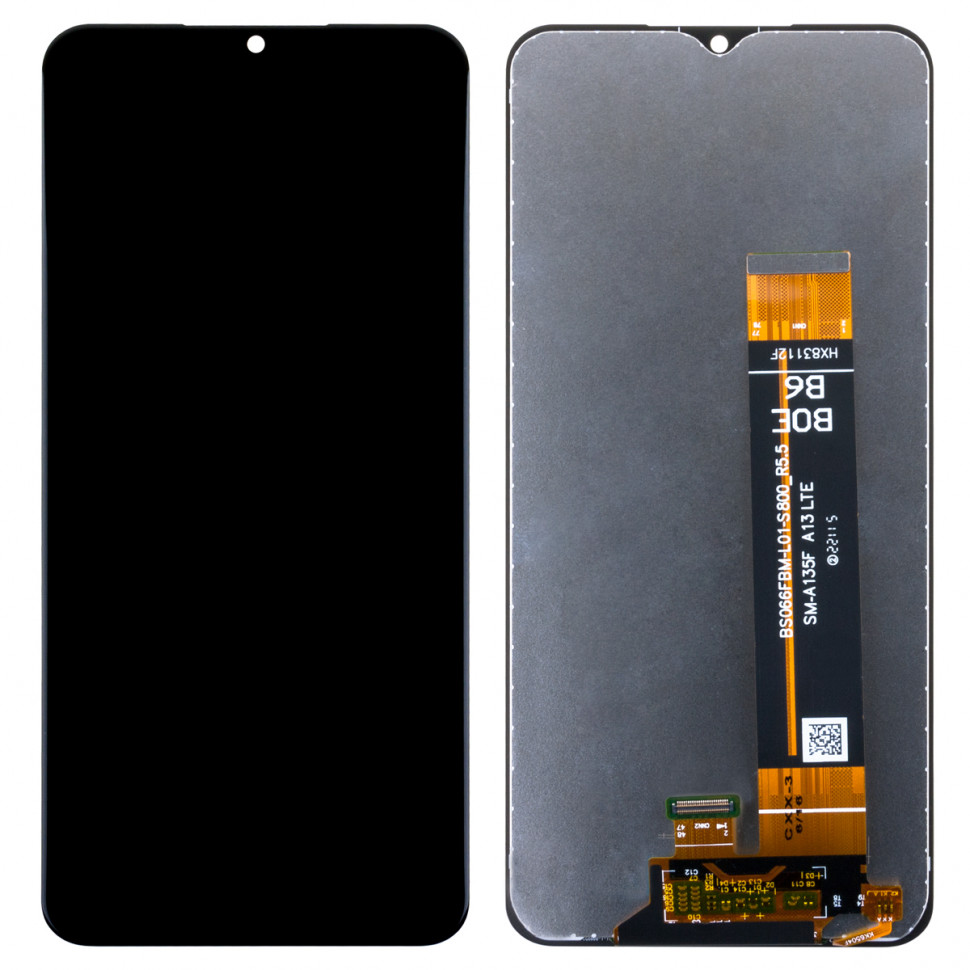 Дисплей для Samsung A135F/A137F (A13) с тачскрином Черный
