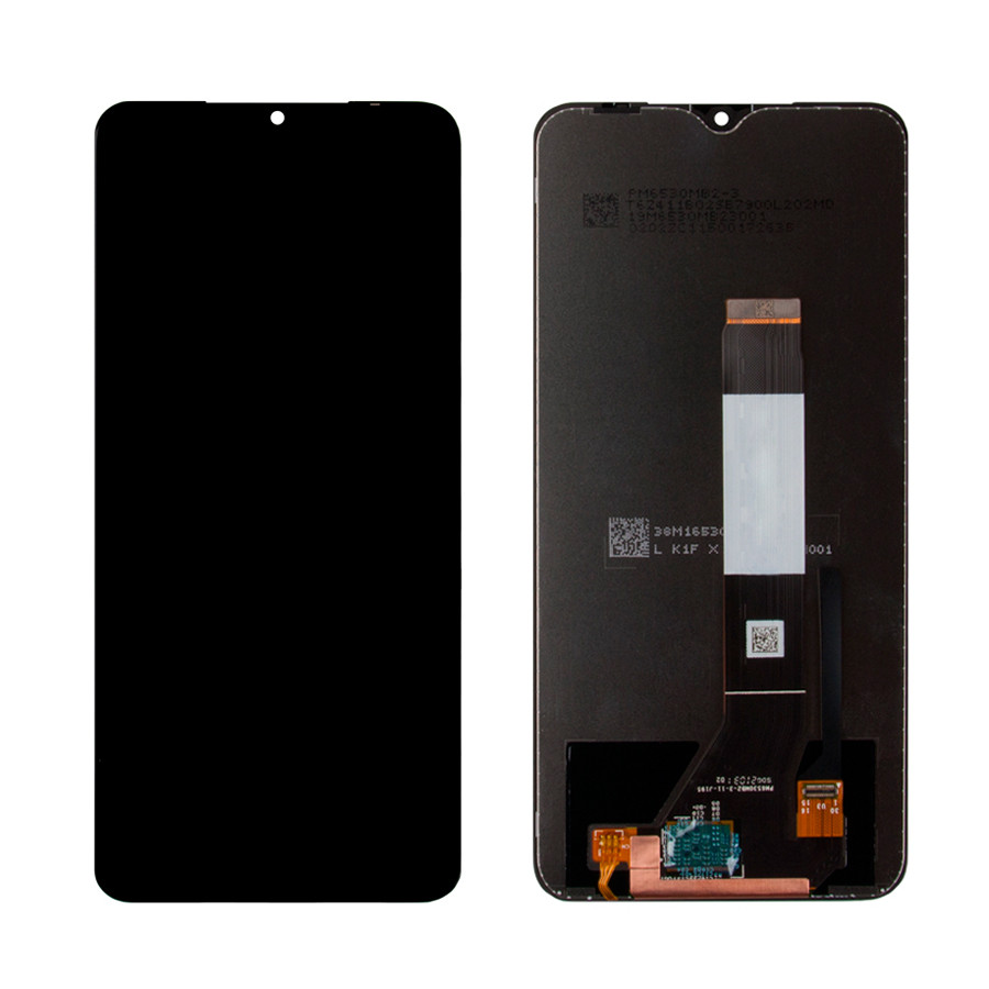 Дисплей для Xiaomi Poco M3/Redmi 9T с тачскрином Черный Оригинал