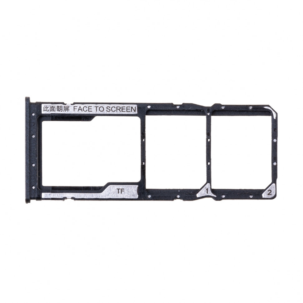 Контейнер SIM для Xiaomi Redmi 12C Черный