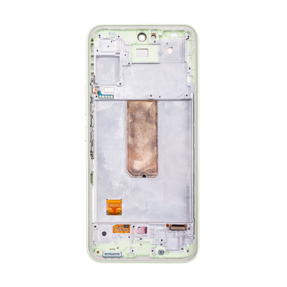 Дисплей с рамкой для Samsung A546E (A54 5G) Зеленый Оригинал (SP)