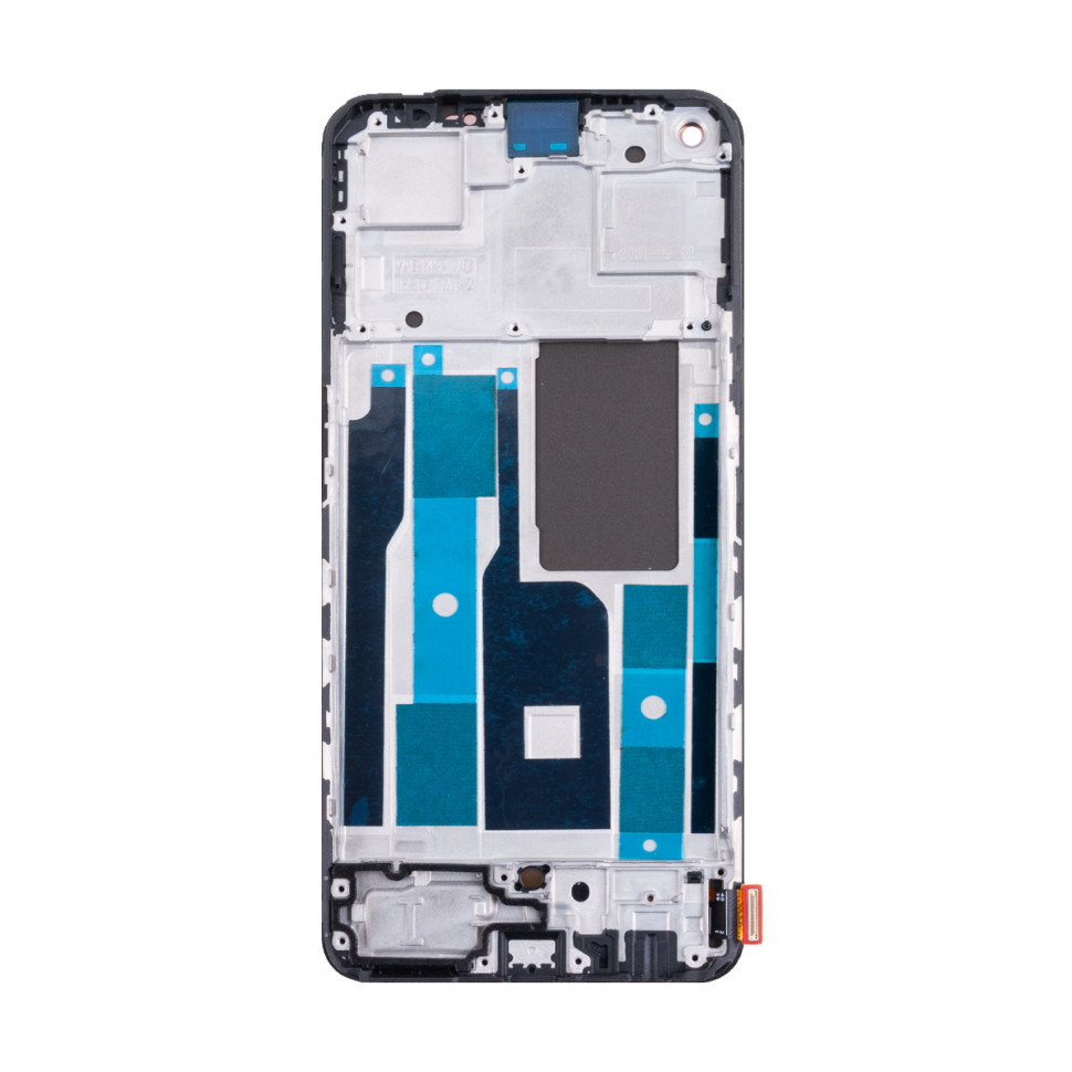 Дисплей с рамкой для Realme 9 Pro+ Черный Оригинал