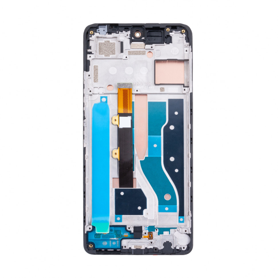 Дисплей с рамкой для Tecno Camon 20 Pro 4G/20 Черный Оригинал