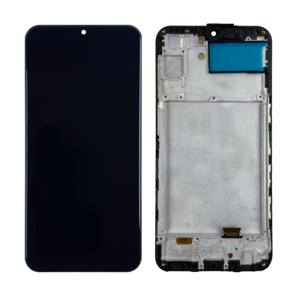 Дисплей с рамкой для Samsung A245F (A24 4G) Черный In-Cell