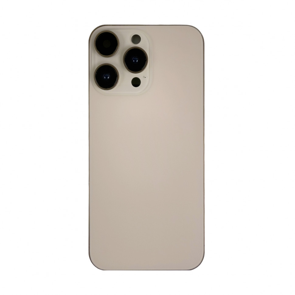 Корпус для iPhone Xr (A2105) в стиле iPhone 16 Pro Бежевый