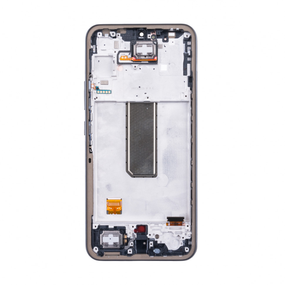 Дисплей с рамкой для Samsung A346B (A34 5G) Черный Оригинал (SP)