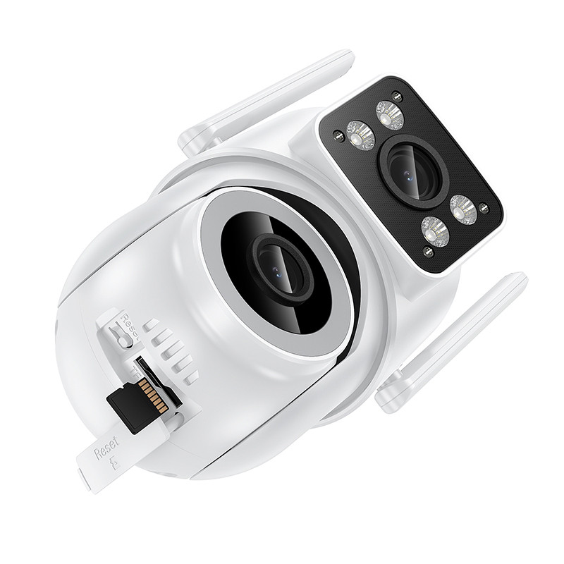 Камера видеонаблюдения Hoco D9 (Bluetooth, Wi-Fi, Full HD 1920×1080) Белый