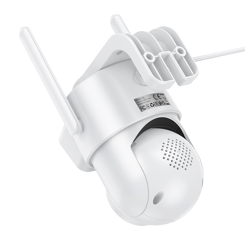 Камера видеонаблюдения Hoco D9 (Bluetooth, Wi-Fi, Full HD 1920×1080) Белый