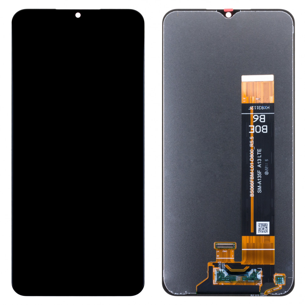 Дисплей для Samsung A135F/A137F (A13) с тачскрином Черный Оригинал