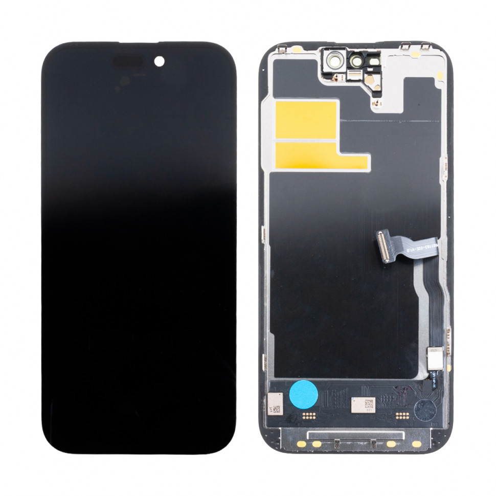 Дисплей для iPhone 14 Pro с тачскрином Черный Soft OLED, Full HD, 120 Гц (с верификацией)
