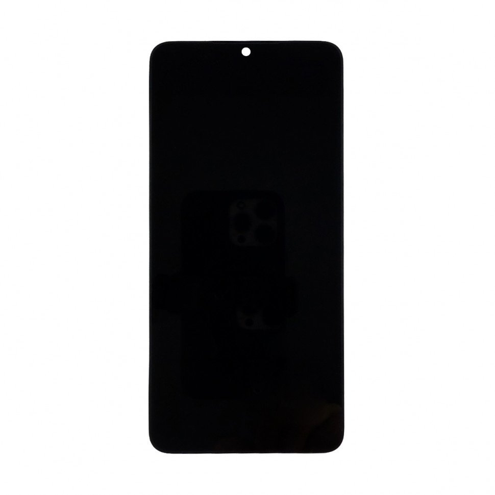 Дисплей с рамкой для Samsung A055F (A05) Черный Оригинал Ref. (SP)