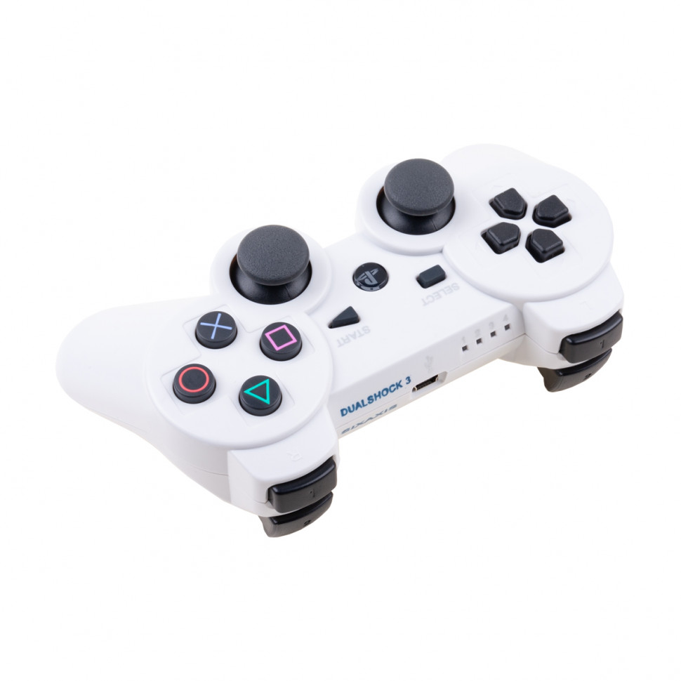 Геймпад для PlayStation 3 (беспроводной) Белый
