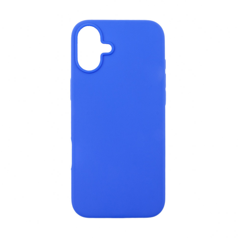 Чехол-накладка Soft Touch для iPhone 16 Plus Синий