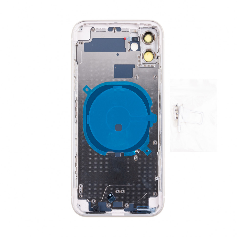 Корпус для iPhone 11 (A2221) (1 Sim) Белый
