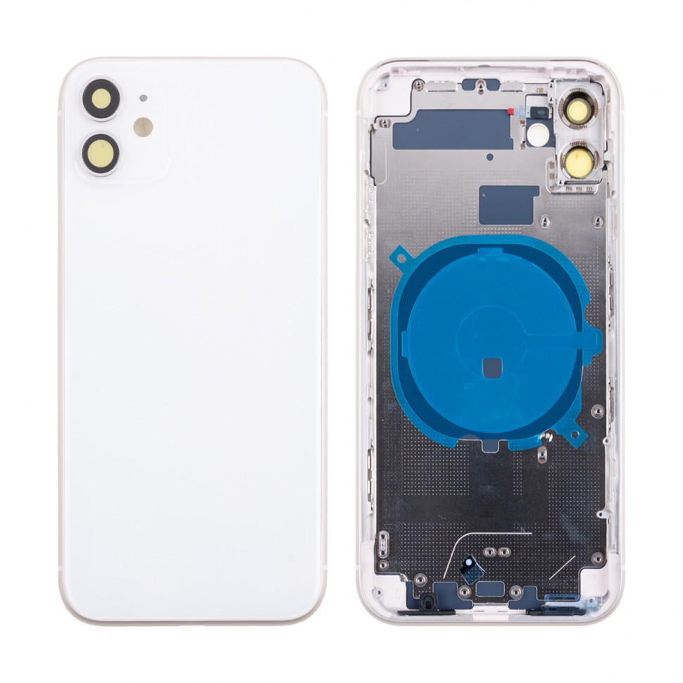 Корпус для iPhone 11 (A2221) (1 Sim) Белый