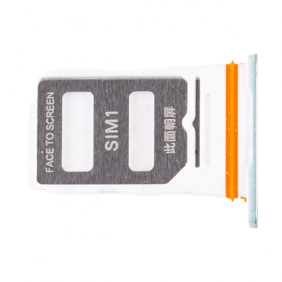 Контейнер SIM для Xiaomi Poco X7 Pro Зеленый