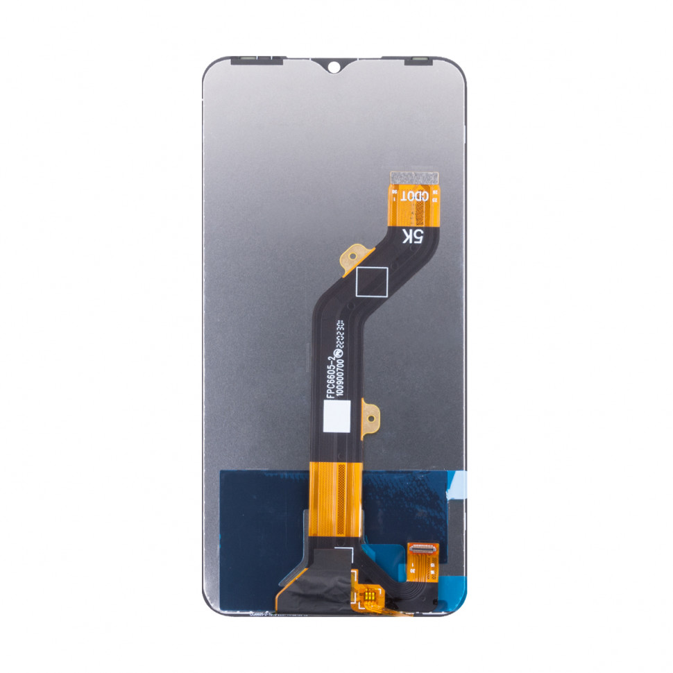 Дисплей для Tecno Spark 8C с тачскрином Черный Оригинал