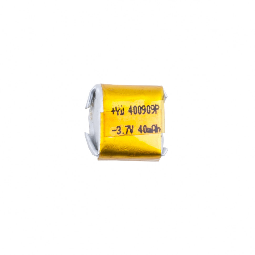 Аккумулятор универсальная 400909p 3,7v Li-Pol 40 mAh (4*9*9 mm) (для TWS наушников)