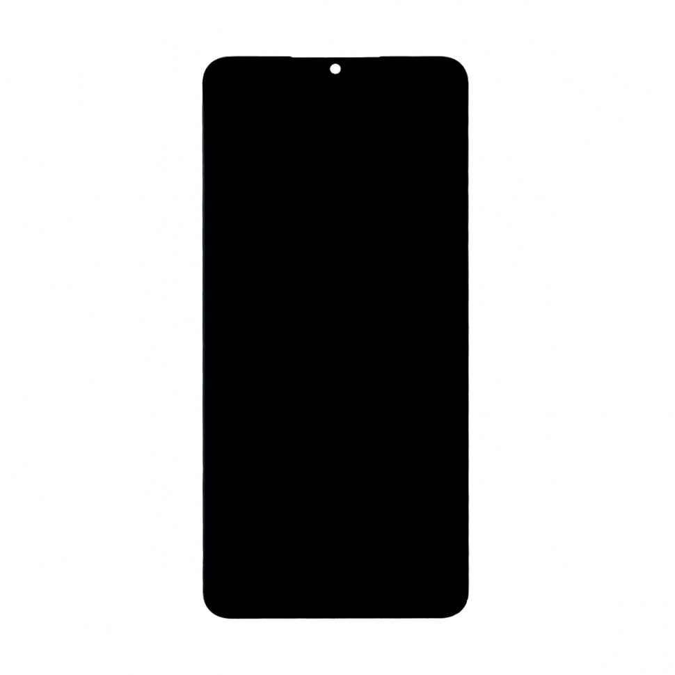 Дисплей для Samsung A127F (A12 Nacho) с тачскрином Черный Оригинал