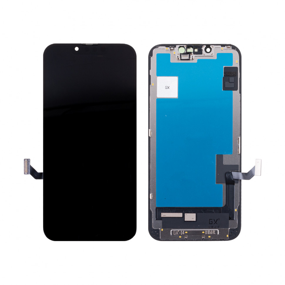 Дисплей для iPhone 14 с тачскрином Черный - GX Hard OLED