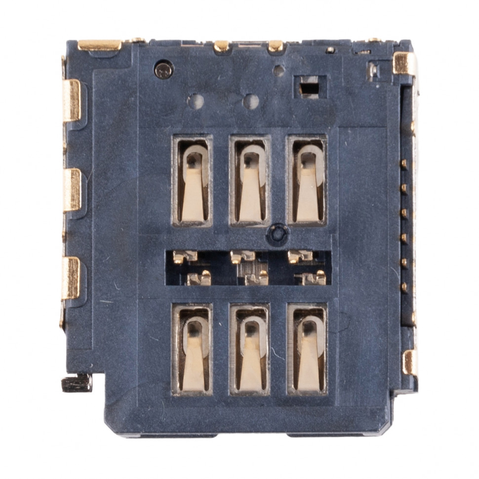 Коннектор SIM для iPhone 15 Pro/15 Pro Max (2 Sim)