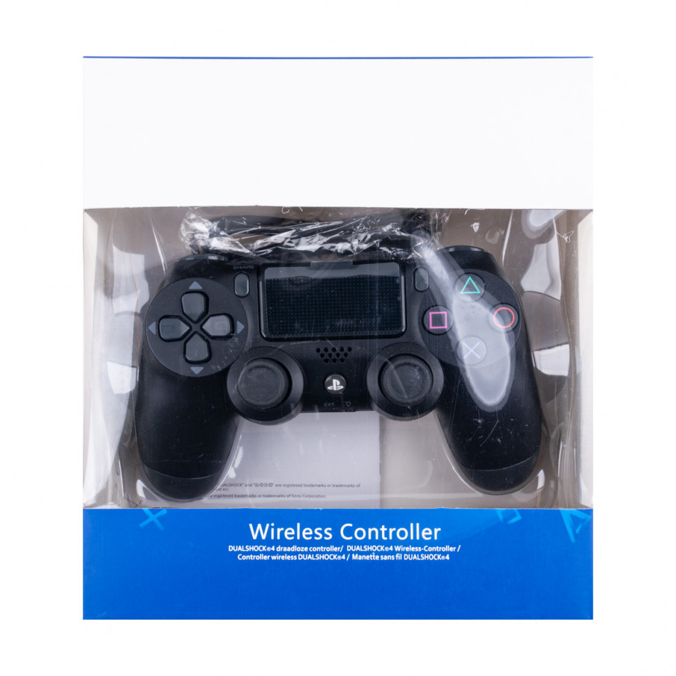 Геймпад для PlayStation 4 (беспроводной) Черный