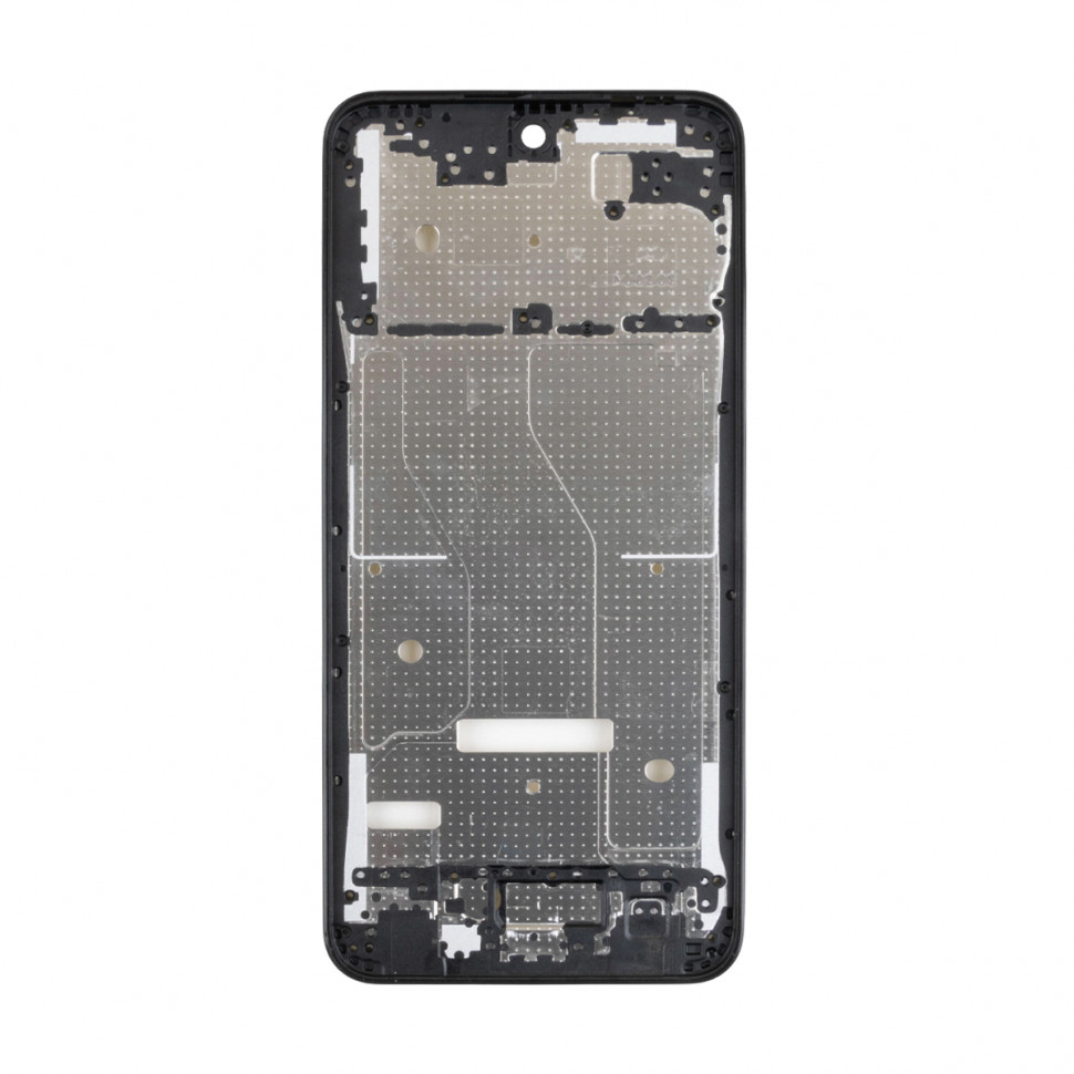 Рамка дисплея для Tecno Spark Go 2 Черный (возможен дефект ЛКП)