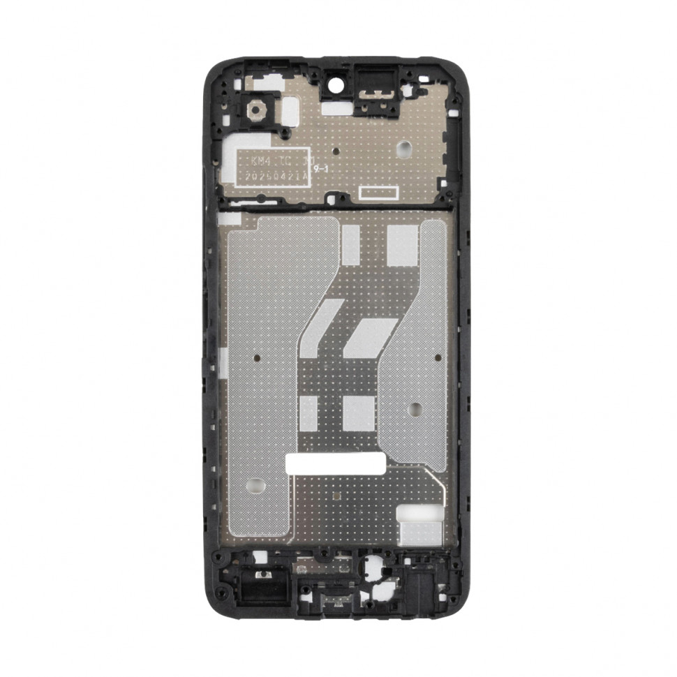 Рамка дисплея для Tecno Spark Go 2 Черный (возможен дефект ЛКП)