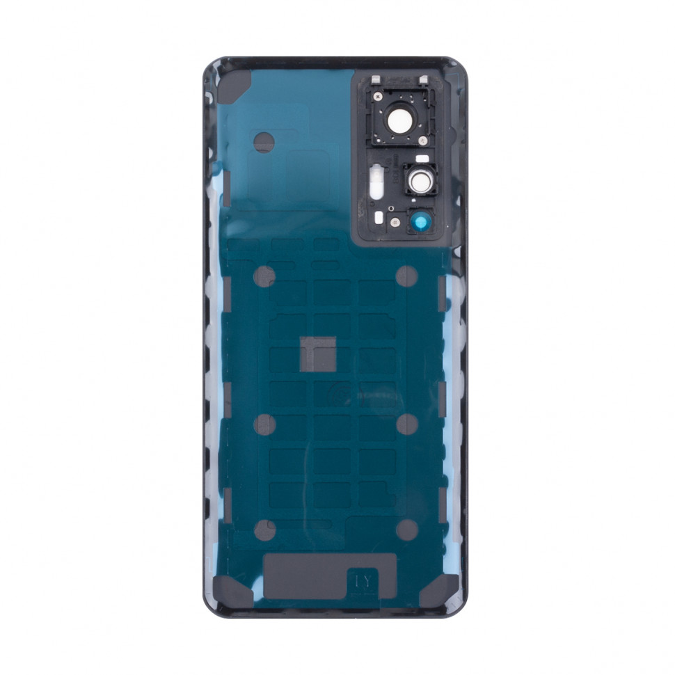 Задняя крышка для Xiaomi 12T Черный (Матовая) - Премиум