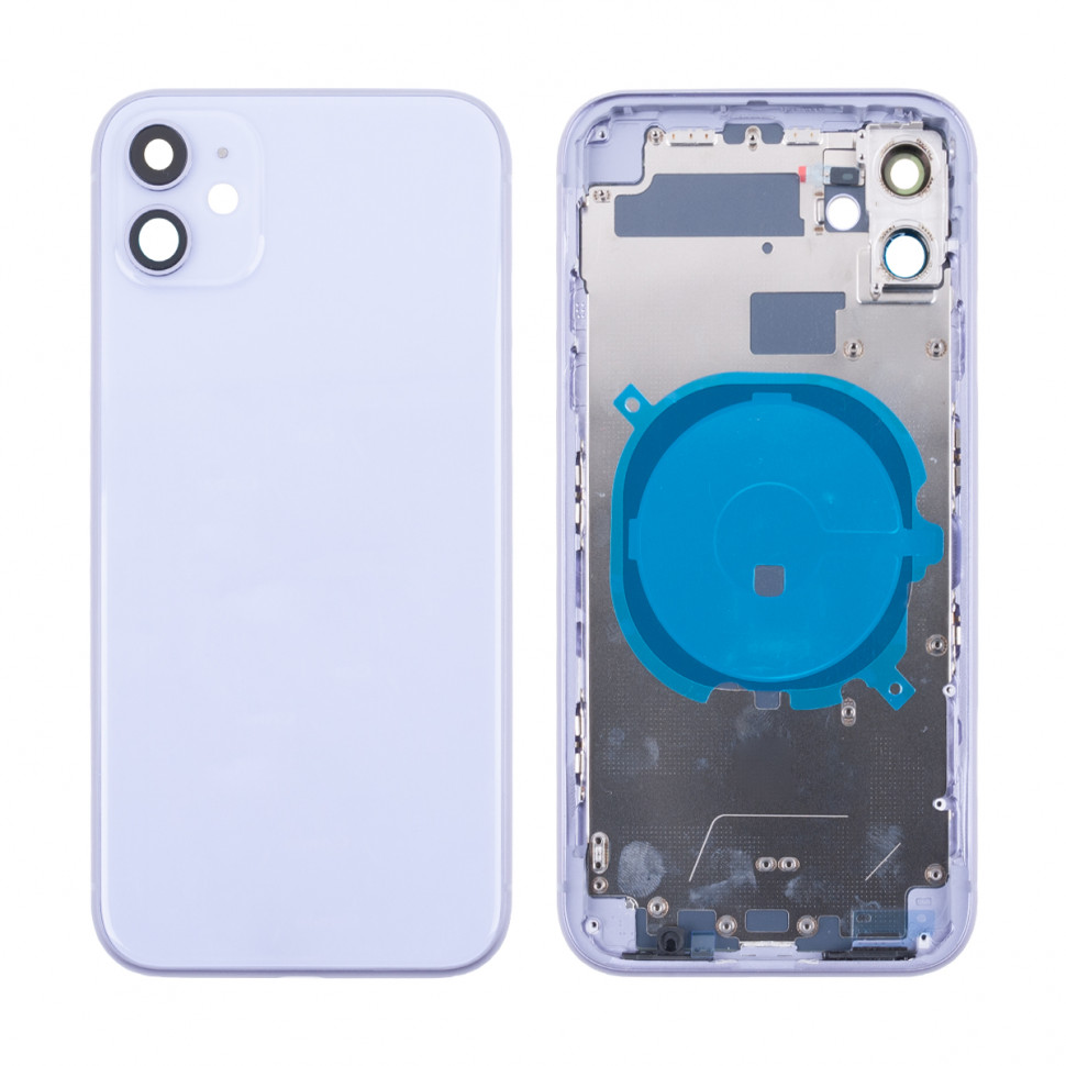 Корпус для iPhone 11 (A2221) (1 Sim) Фиолетовый