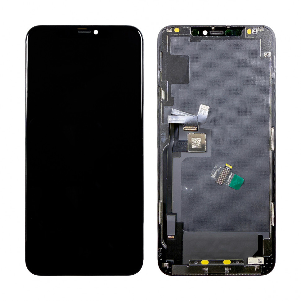 Дисплей для iPhone 11 Pro Max с тачскрином Черный - DD Hard OLED, Full HD (площадка под IC)