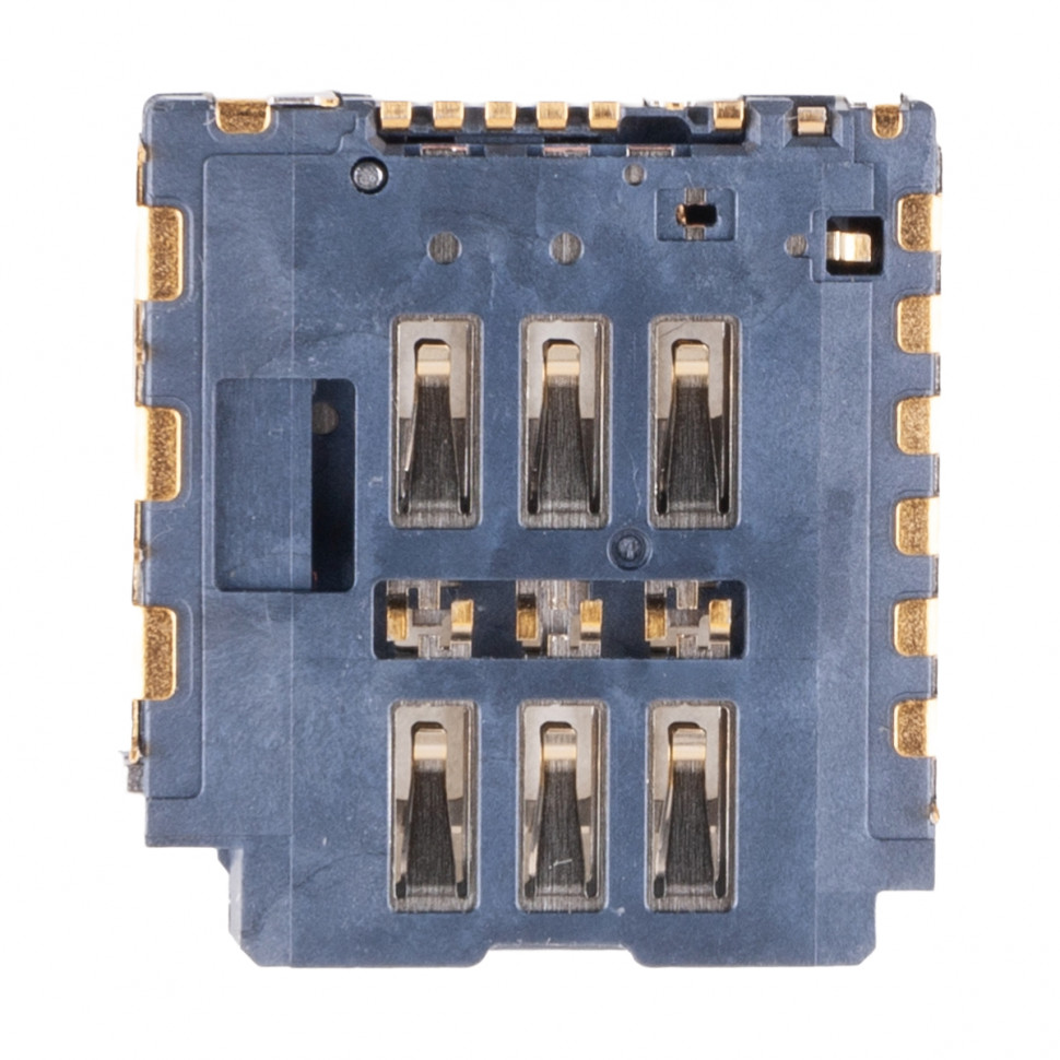 Коннектор SIM для iPhone 16 Pro/16 Pro Max (2 Sim)