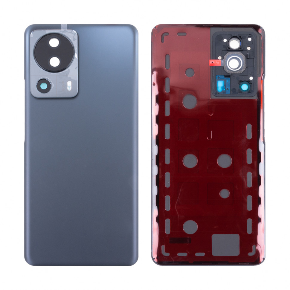 Задняя крышка для Xiaomi 13 Lite Черный - Премиум