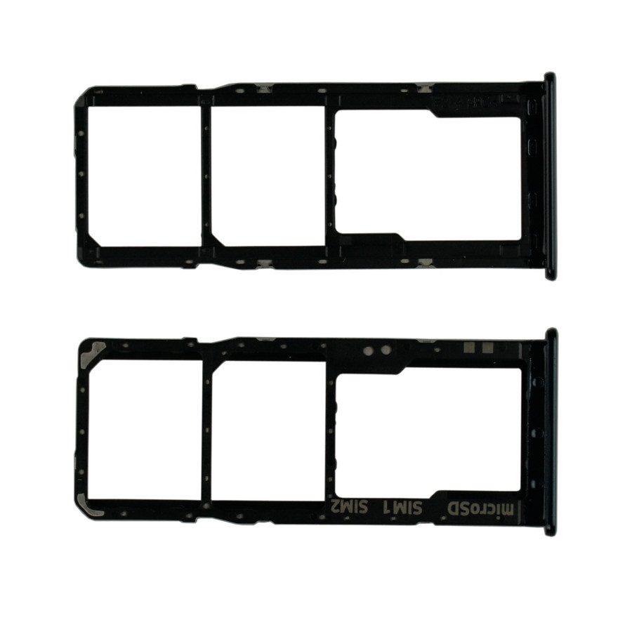 Держатель SIM для Samsung Galaxy A30s (A307F) Черный