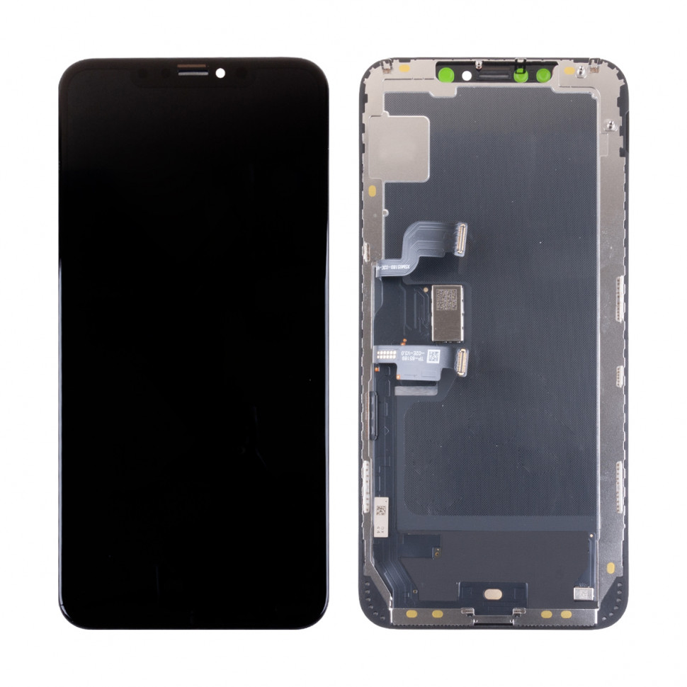 Дисплей для iPhone Xs Max с тачскрином Черный - DD Hard OLED, Full HD