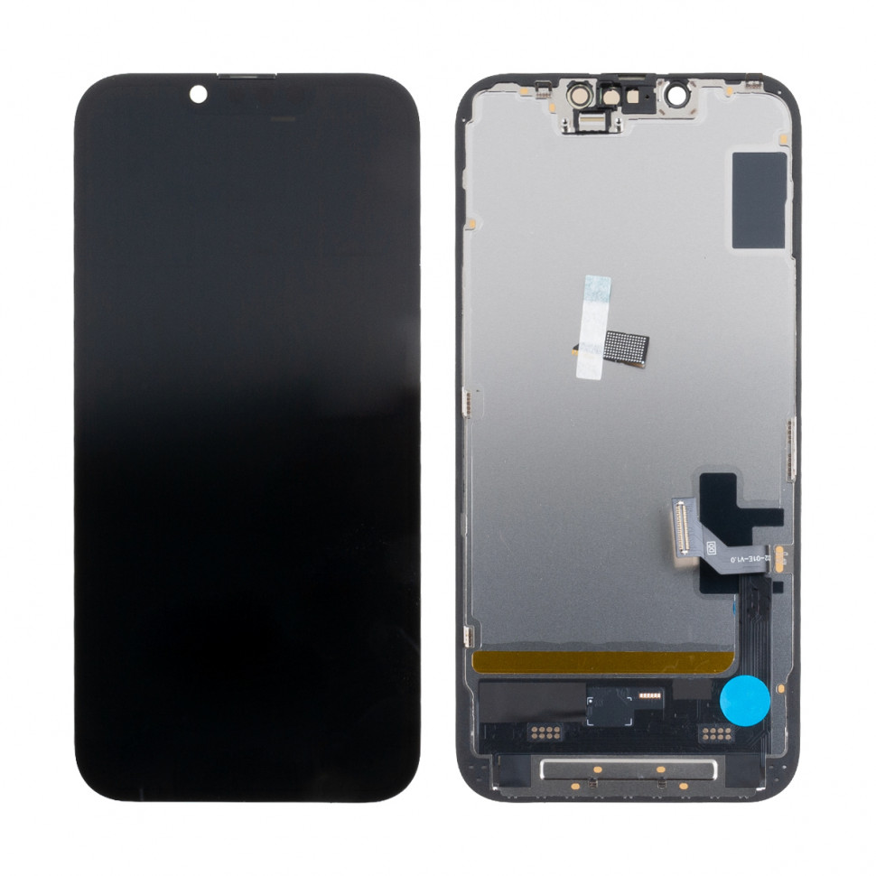 Дисплей для iPhone 16e/17e с тачскрином Черный Soft OLED, Full HD (площадка под IC)