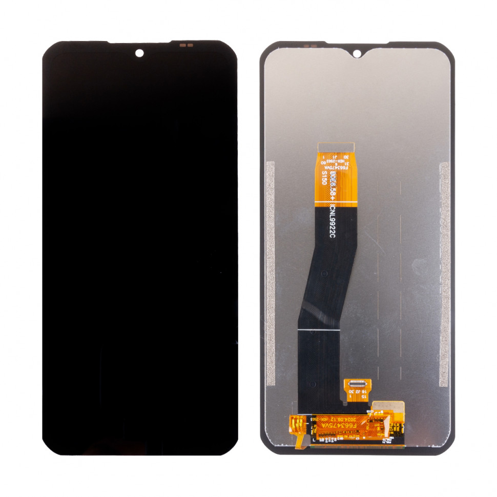Дисплей для Oukitel WP55 Pro/WP55/WP55S с тачскрином Черный