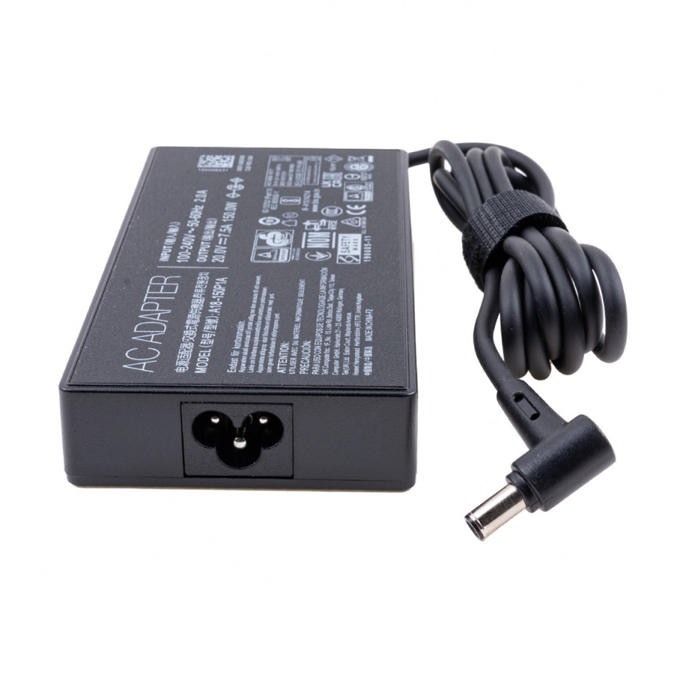 Блок питания для ноутбука Asus 20V, 7,5A, 150W (6,0×3,7 с иглой)