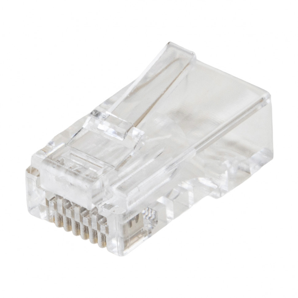 Сквозной коннектор для витой пары RJ-45, CAT6 (10 шт)