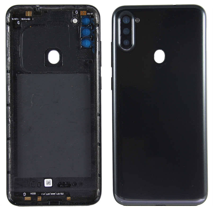 Задняя крышка для Samsung A115F (A11) Черный